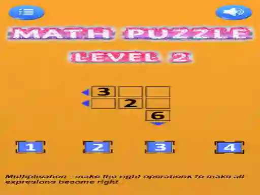 თამაში Math puzzle ონლაინ