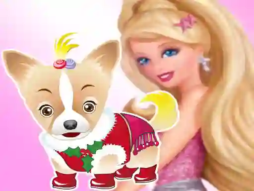 თამაში Barbie's Dog Dressup ონლაინ