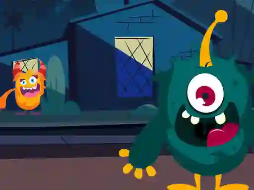 თამაში Funny Monsters Jigsaw ონლაინ