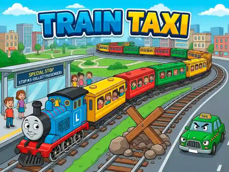 თამაში Train Taxi ონლაინ