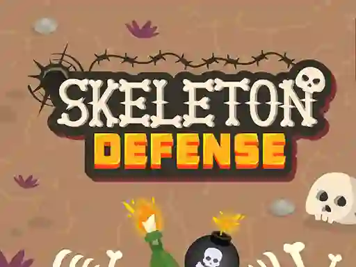 თამაში Skeleton Defense ონლაინ