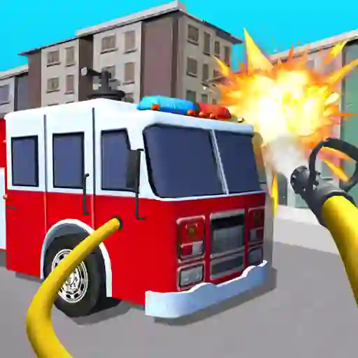 თამაში Fire Truck Driving Simulator ონლაინ