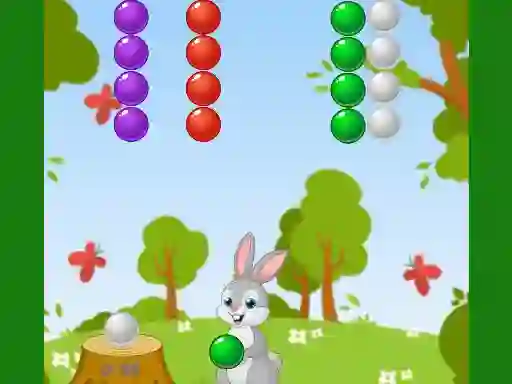 თამაში Rabbit Bubble Shooter ონლაინ