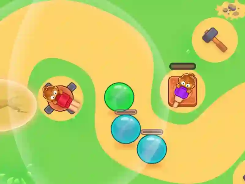 თამაში Monkey Bubble Defense ონლაინ