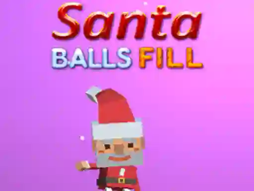 თამაში Santa Balls Fill ონლაინ