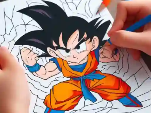 თამაში Anime Coloring Book ონლაინ