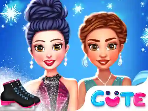 თამაში Princess Winter Ice Skating Outfits ონლაინ