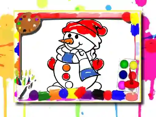 თამაში Winter Coloring Book ონლაინ