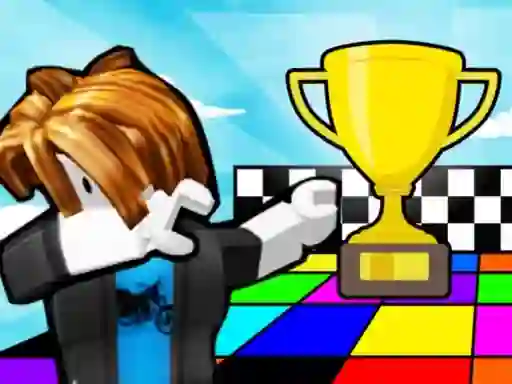 თამაში Color Race Obby ონლაინ
