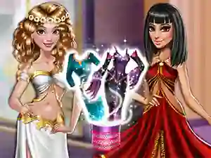 თამაში Dolly Princess vs. Villain Dress Up ონლაინ