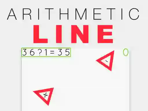 თამაში Arithmetic line ონლაინ