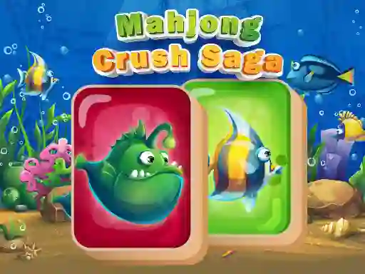 თამაში Mahjong Crush Saga ონლაინ