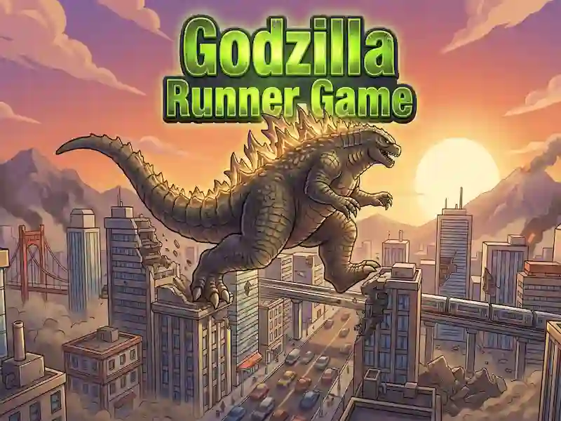 თამაში Godzilla Runner Game ონლაინ