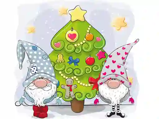 თამაში Cute Gnomes Hidden Stars ონლაინ