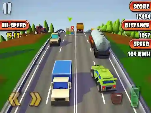თამაში Furious Highway Road Car ონლაინ