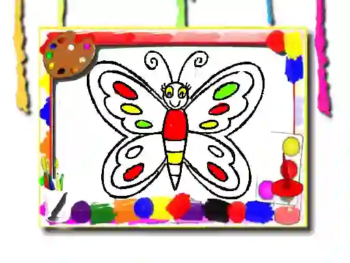 თამაში Butterfly Coloring Book ონლაინ