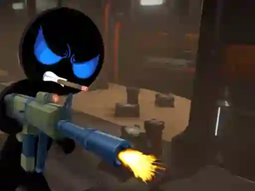 თამაში Stickman Armed Assassin Cold Space ონლაინ
