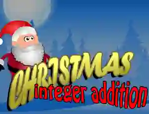 თამაში Christmas Integer Addition ონლაინ