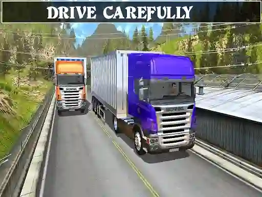 თამაში Uphill Cargo Trailer Simulator 2k20 ონლაინ