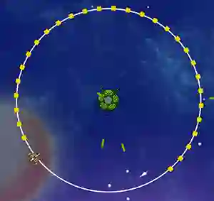 თამაში Orbit Avoider ონლაინ