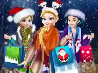 თამაში Princess Christmas Mall Shopping ონლაინ
