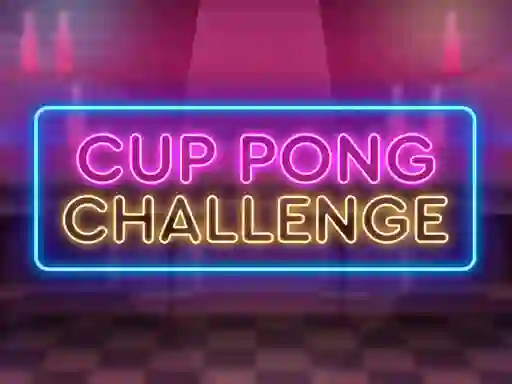 თამაში Cup Pong Challenge ონლაინ