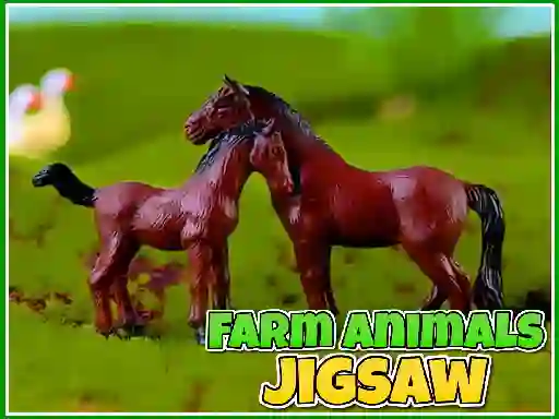 თამაში Farm Animals Jigsaw ონლაინ