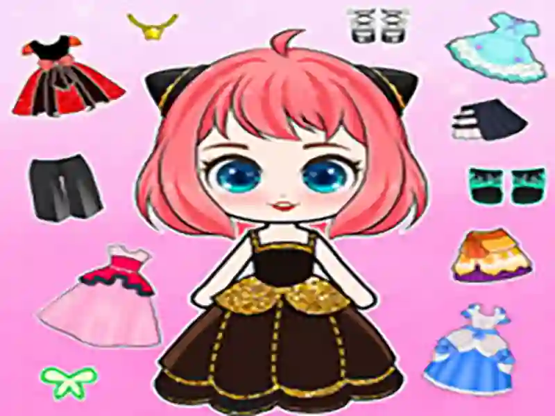 თამაში Chibi Doll Dress Up DIY ონლაინ