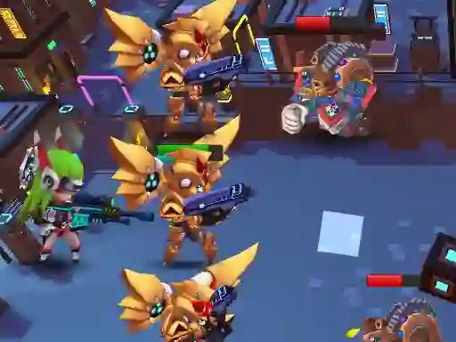 თამაში Guardians vs Zombies ონლაინ