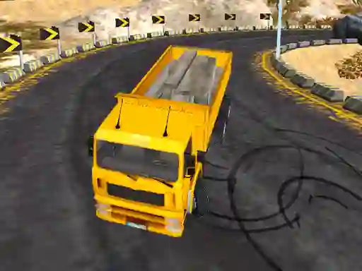 თამაში Long Trailer Truck Cargo Truck Simulator Game ონლაინ