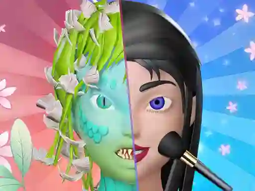 თამაში Monster Makeup 3D ონლაინ