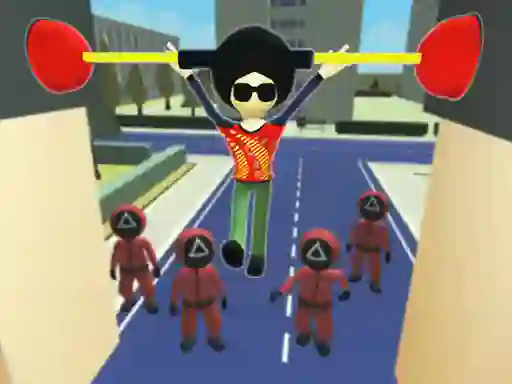თამაში Squid Fall Guy ონლაინ