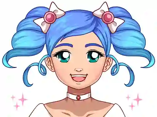 თამაში Kawaii Magical Girl Dress Up Game ონლაინ