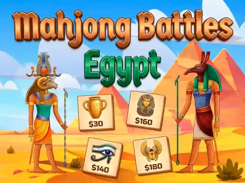 თამაში Mahjong Battles Egypt ონლაინ