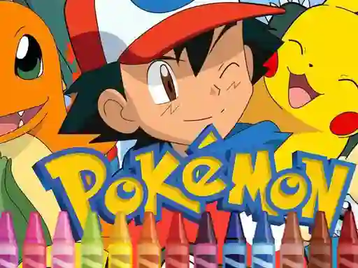 თამაში Pokemon Coloring ონლაინ