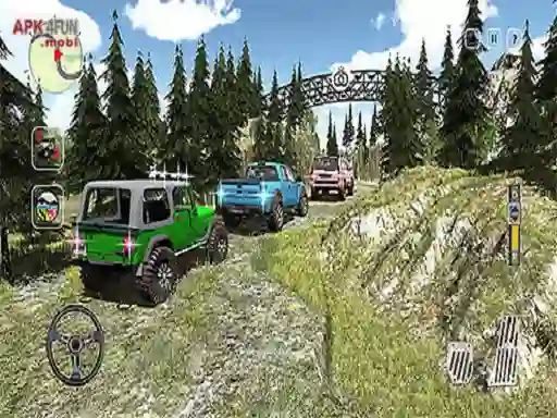 თამაში Off Road Mountain Jeep Drive 2020 ონლაინ