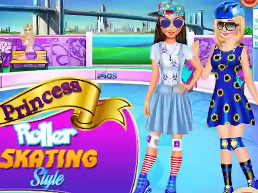 თამაში Princess Roller Skating Style ონლაინ