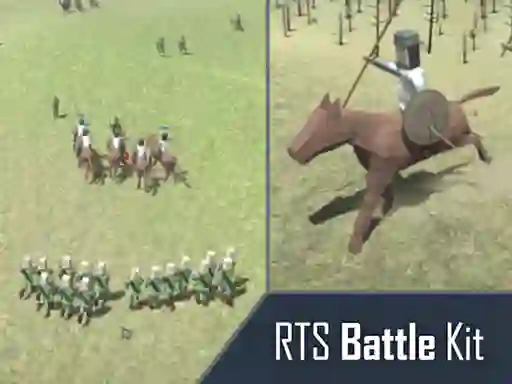 თამაში RTS Battle Kit ონლაინ