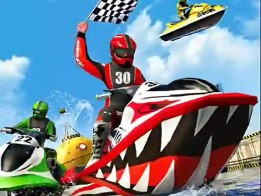 თამაში Jet Ski Water Boat Racing ონლაინ