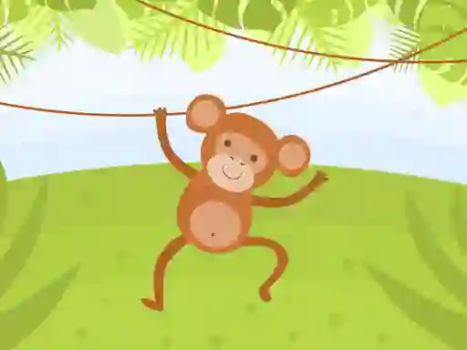თამაში Funny Monkeys Coloring ონლაინ