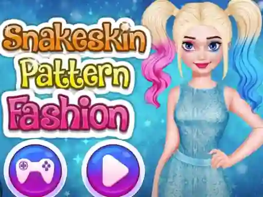 თამაში Snakeskin Pattern Fashion ონლაინ