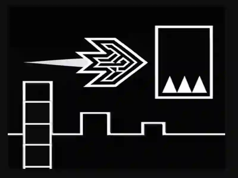 თამაში Geometry Flap ონლაინ