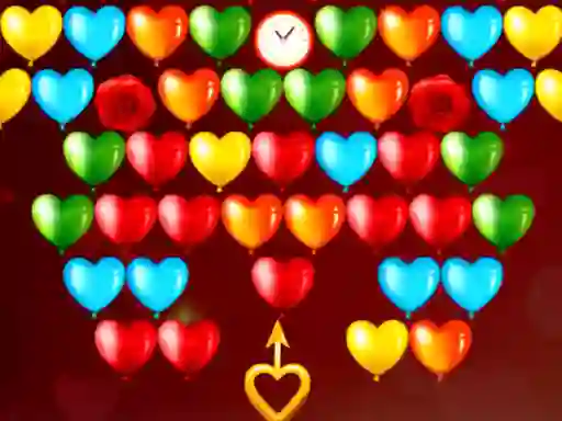თამაში Bubble Shooter Valentines ონლაინ