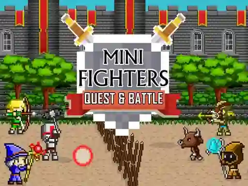 თამაში Mini Fighters Quest & battle ონლაინ