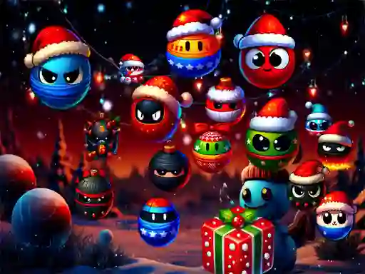 თამაში Christmas Rush : Red and Friend Balls ონლაინ