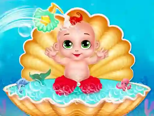 თამაში Mermaid Baby Care ონლაინ