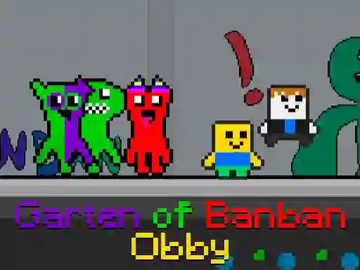 თამაში Garten of Banban Obby ონლაინ