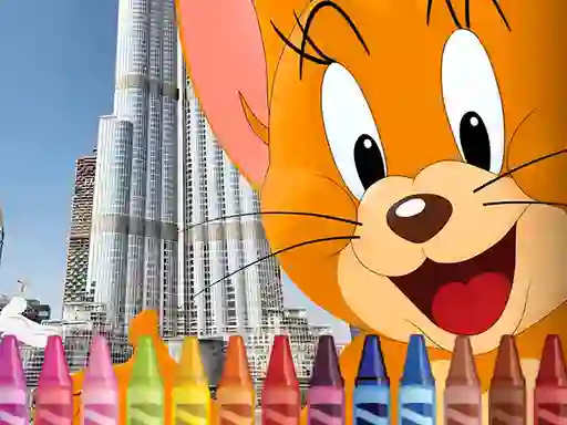 თამაში Tom and Jerry Coloring ონლაინ
