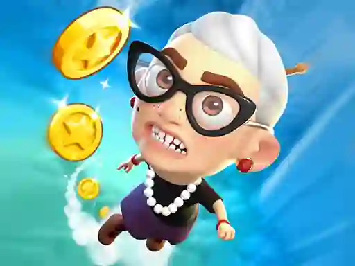 თამაში Angry Gran Run: Grannywood ონლაინ