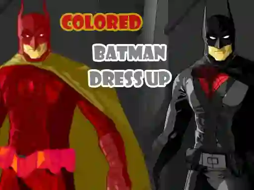თამაში Colored Batman Dress Up ონლაინ